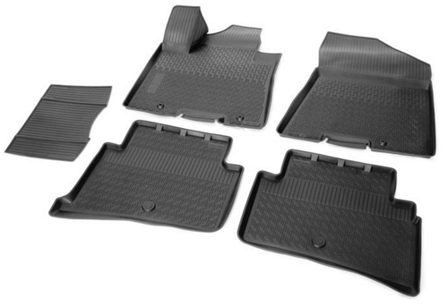 Коврики в салон автомобиля Rival для Kia Sportage IV поколение 2016-2022, полиуретан, 5 частей, 12805003