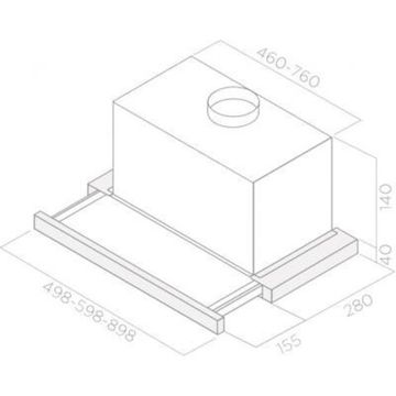 Витяжка ELICA ELITE 14 LUX GRVT/A/60 (PRF0098874)