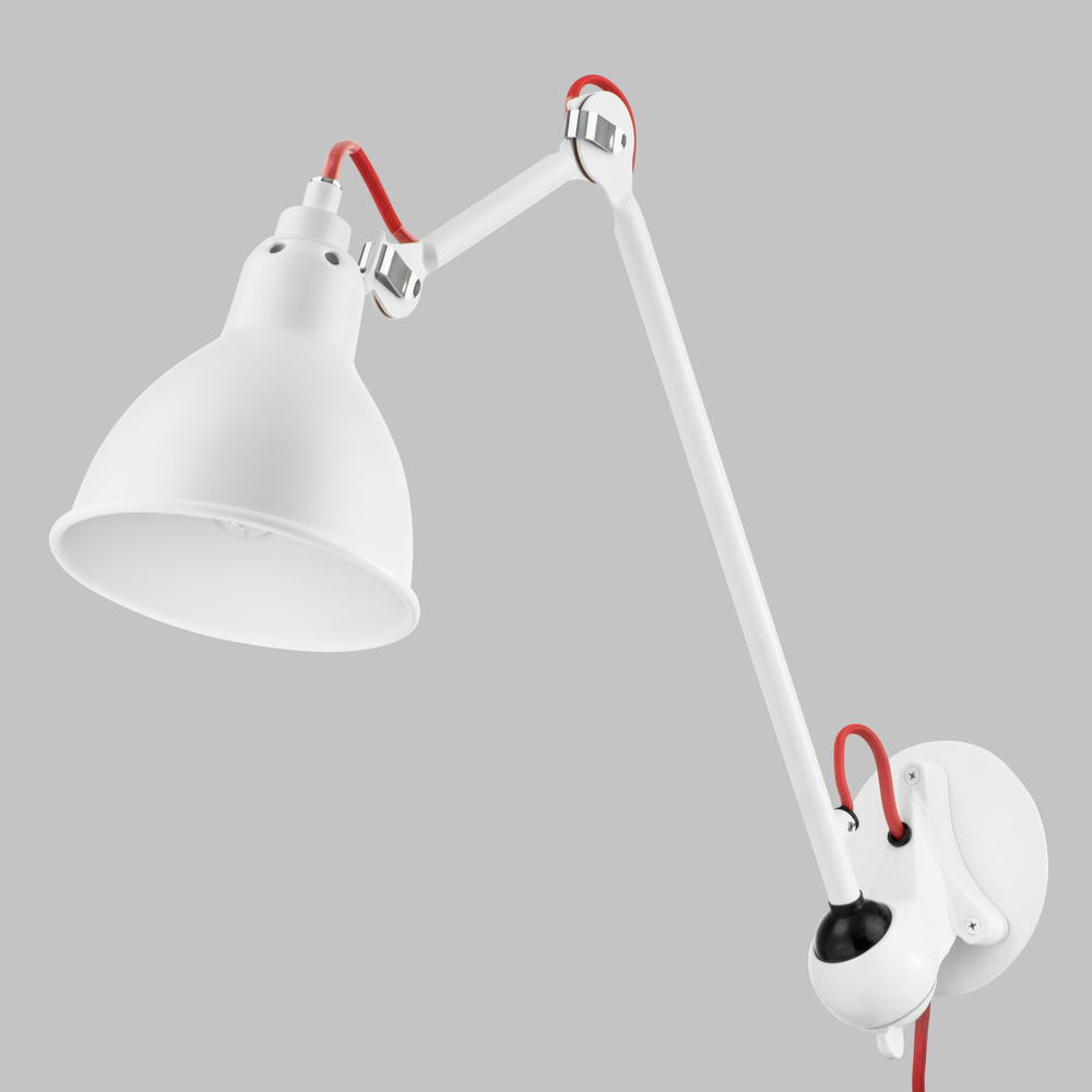 765616 Бра LOFT 1х40W E14 БЕЛЫЙ