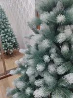 Ель искусственная «Русская Императрица голубая с белыми кончиками» (Литая хвоя) 270 см / 2,7 м