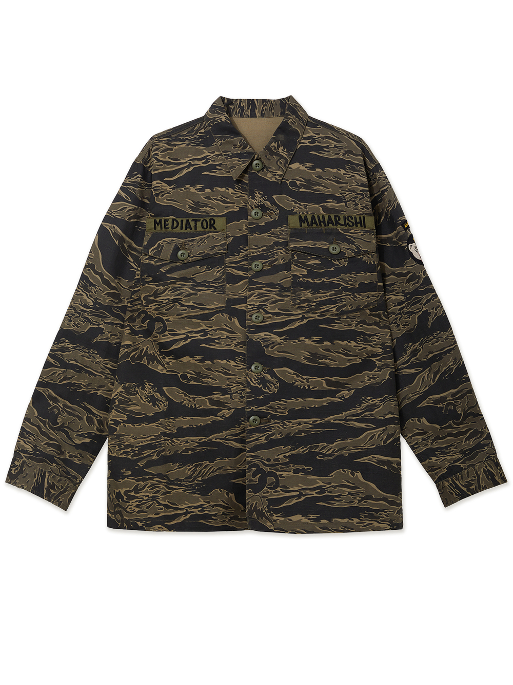 Мужская Рубашка Bonsai Tigerstripe Utility