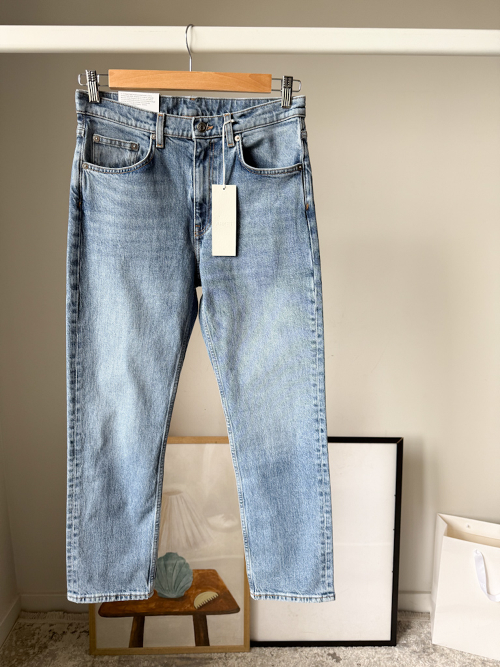 Новые джинсы Arket, S