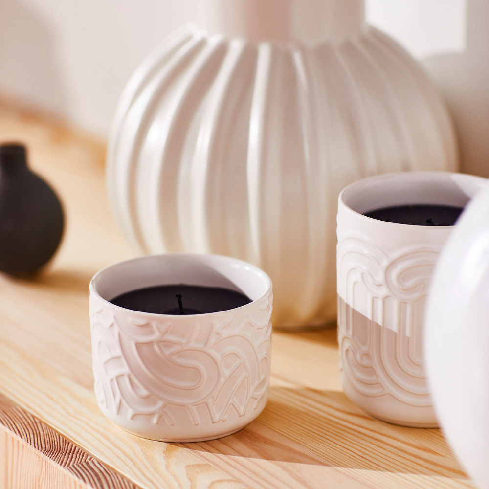 Свеча ароматическая IKEA SOTRONN (СОТРЕНН), Красные ягоды и ваниль, Белый, 25 часов