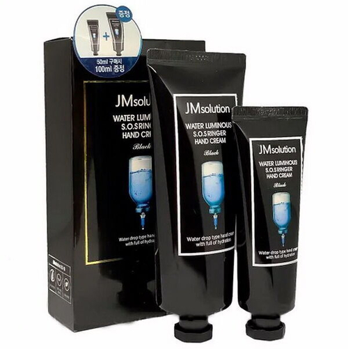 Набор кремов для рук с гиалуроновой кислотой JMsolution Water Luminous S.O.S Ringer Hand Cream, 1шт (50мл) + 1шт (100мл)