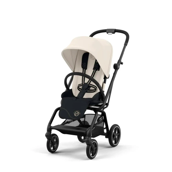 Прогулочная коляска Cybex Eezy S Twist Plus 2 BLK Canvas White