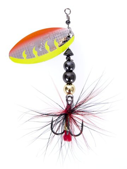 Блесна вращающаяся LUCKY JOHN Shelt Blade №4, 15 г, цвет 016