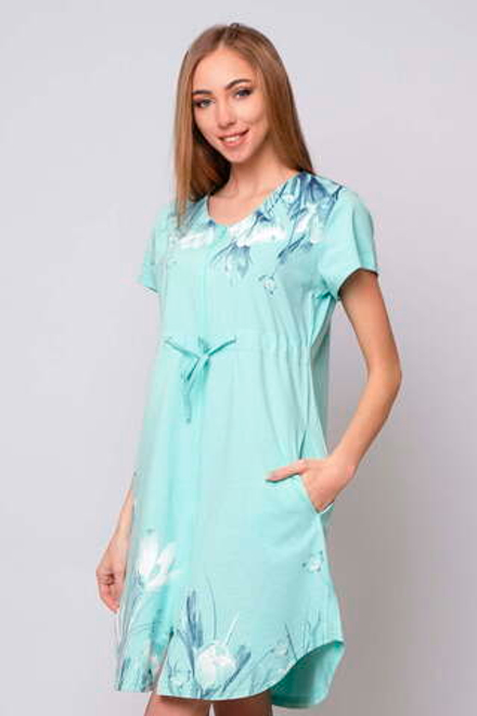 Халат "ПОДСНЕЖНИК" модель Х 086 кулирка