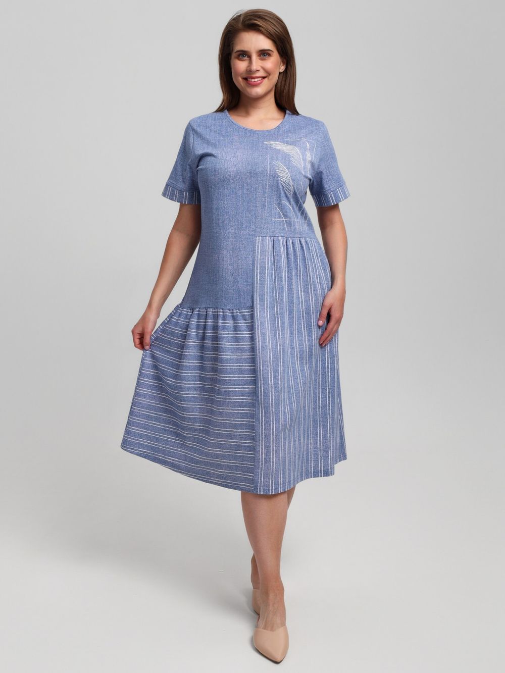 Платье Баронесса-1 Виотекс СИНИЙ