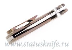 Нож Street Tanto Full Ti Bronze Ramon Chavesфотография - 8