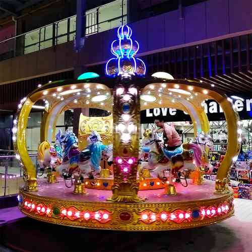 Электрическая карусель «Золотая корона», 12 мест