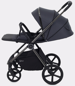 Детская коляска Rant Teo Black Chrome 2 в 1 Graphite