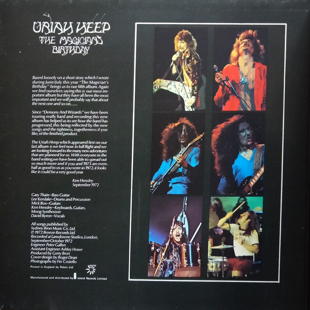 Uriah Heep / The Magician's Birthday (LP)