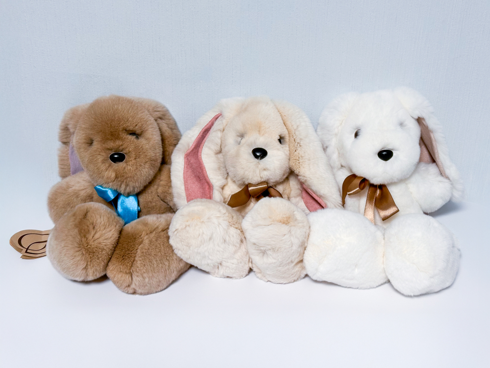 Зайчик Бигфут (белый)