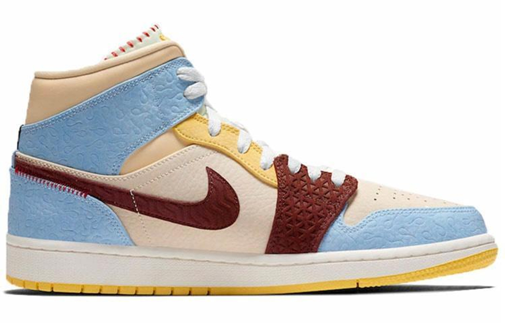 Кроссовки Jordan Air Jordan 1 Midfearless X Maison Chateau