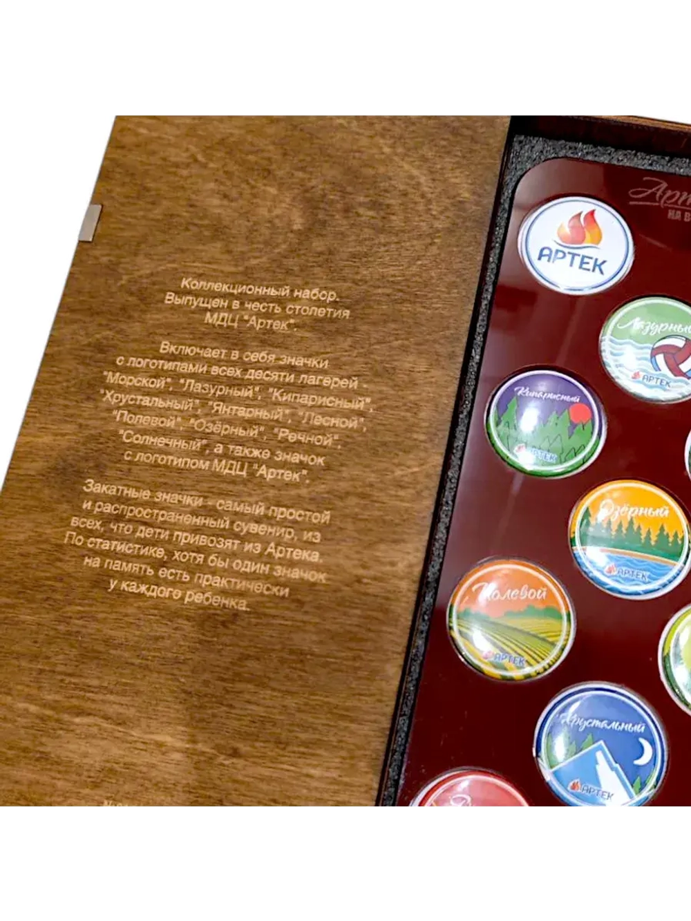 Набор значков