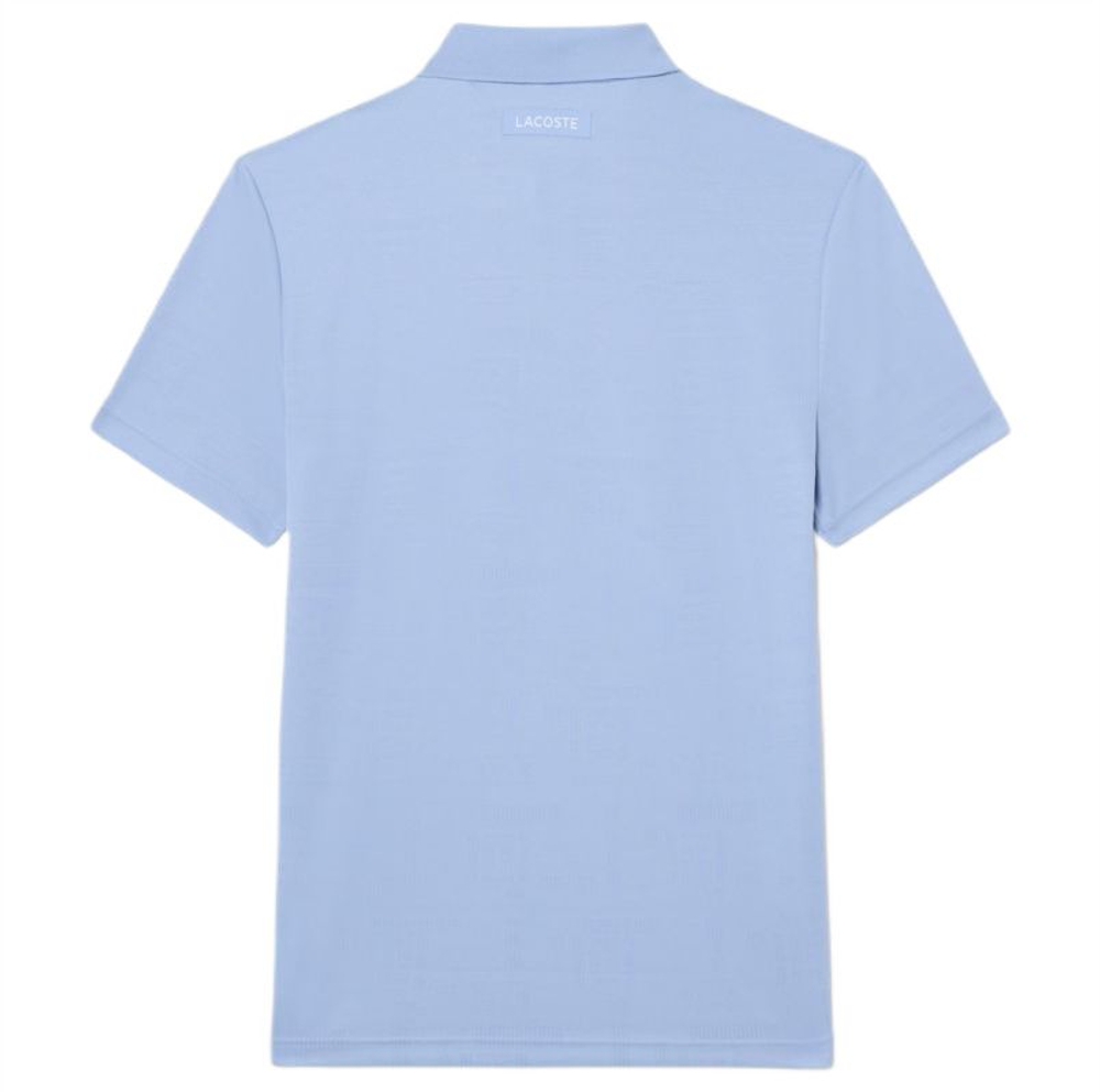 Теннисное поло Lacoste Tennis x Daniil Medvedev - light blue