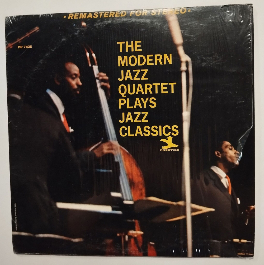 Винтажная виниловая пластинка LP The Modern Jazz Quartet Plays Jazz Classics (USA 1972)