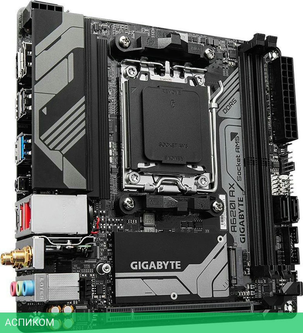 Материнская плата GigaByte A620I AX rev. 1.0