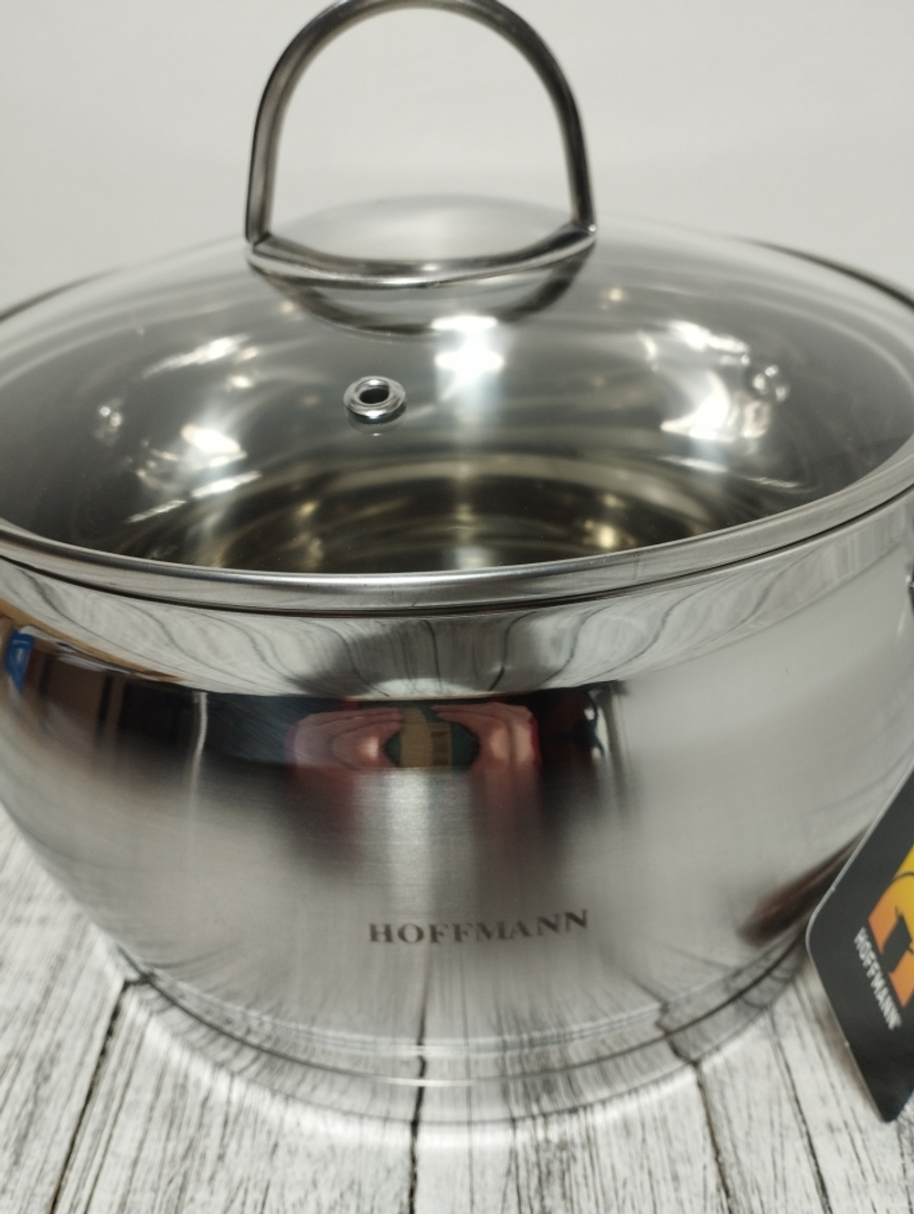 Кастрюля 3,9л 5-ти слойн капс индук дно 5864 НМ