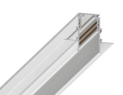 Ambrella Шинопровод 2м встраиваемый под ГКЛ 12,5мм Magnetic Standard 48V 20mm Track System GL3331