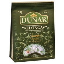 Рис Dunar Basmati Elonga длиннозерный шлифованный 1 кг