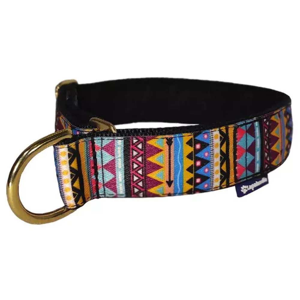 Широкий ошейник полуудавка для собак Инди  Lapalandia 40 мм