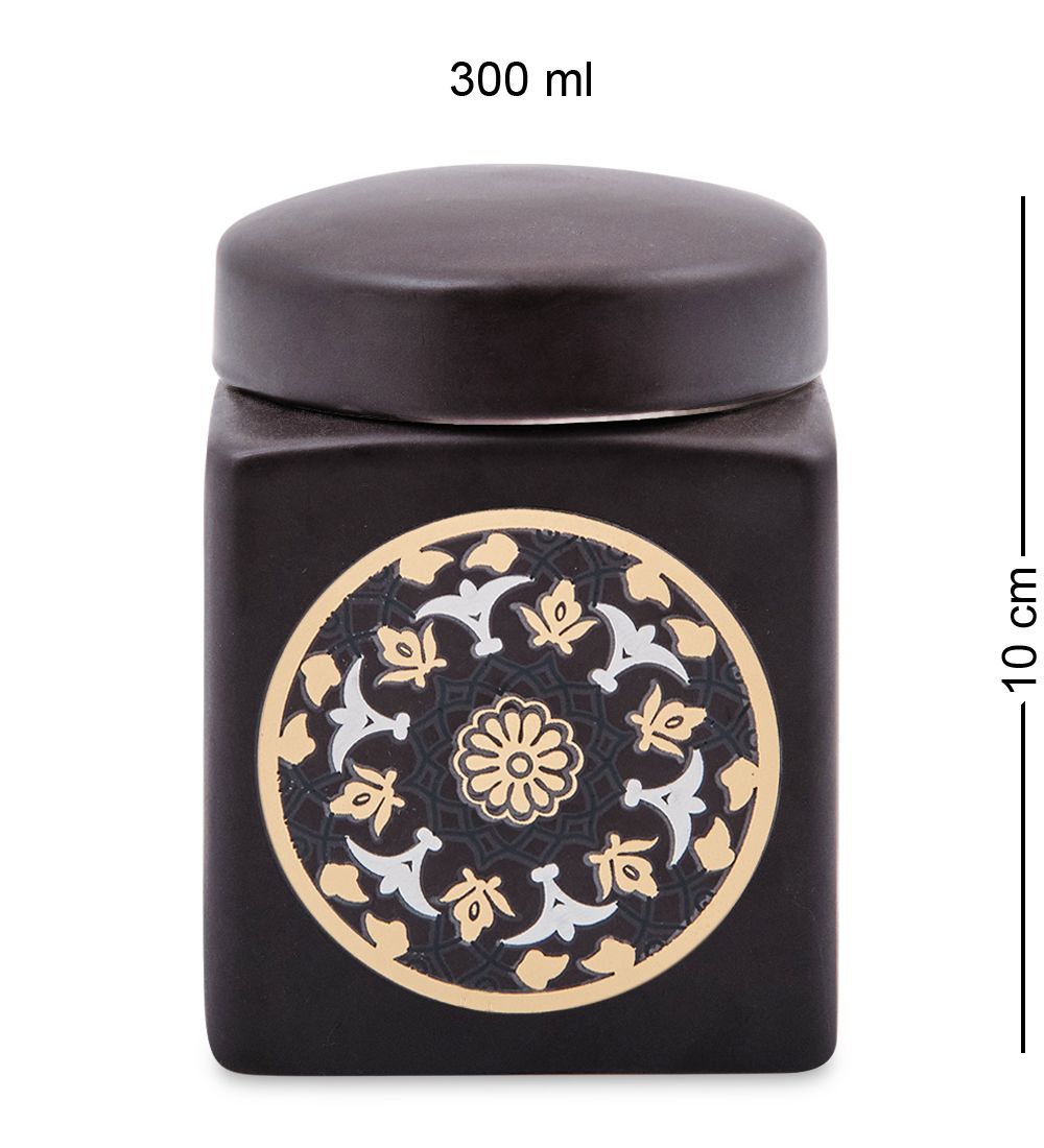 TJ-10/2 Керамическая банка бол. с крышкой