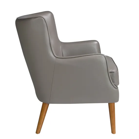 Мягкое кожаное кресло 5085/A978-M5655 с обивкой капитоне