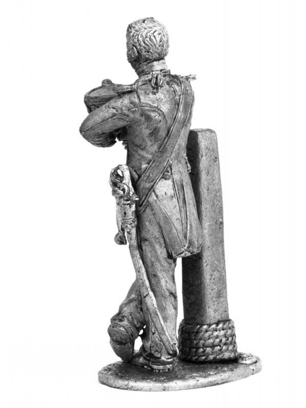 Оловянный солдатик обер-офицер Гвардейского экипажа, 1812-15 гг
