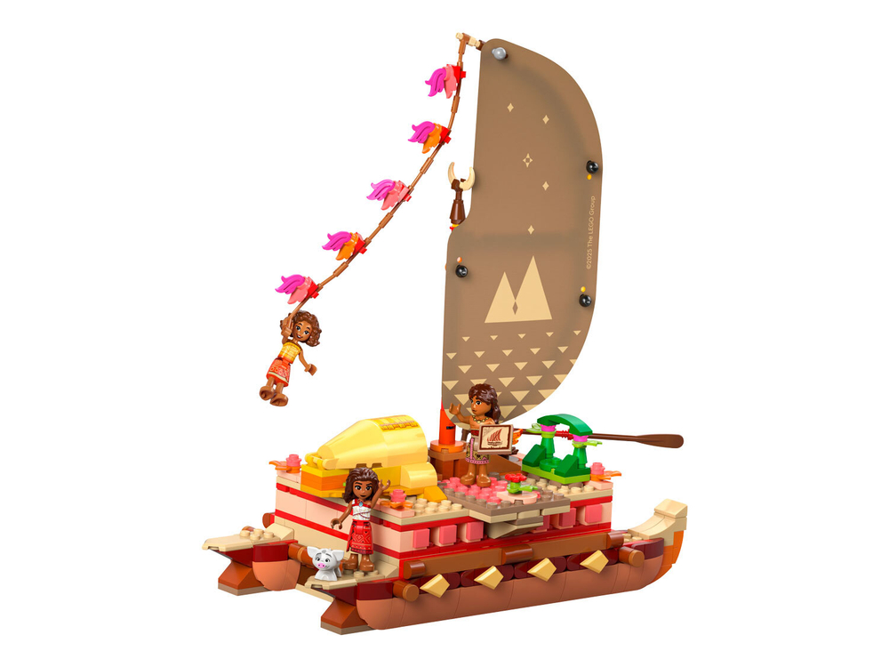 LEGO Disney 43270 «Моана: приключение на каноэ» — принцесса и океанские истории