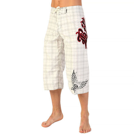 Мужские длинные шорты белые Billobong