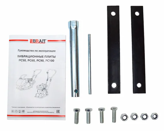 Виброплита бензиновая BRAIT PC 50
