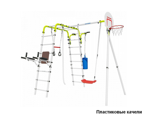 Спортивный комплекс ROMANA Fitness (салатовый/белый)