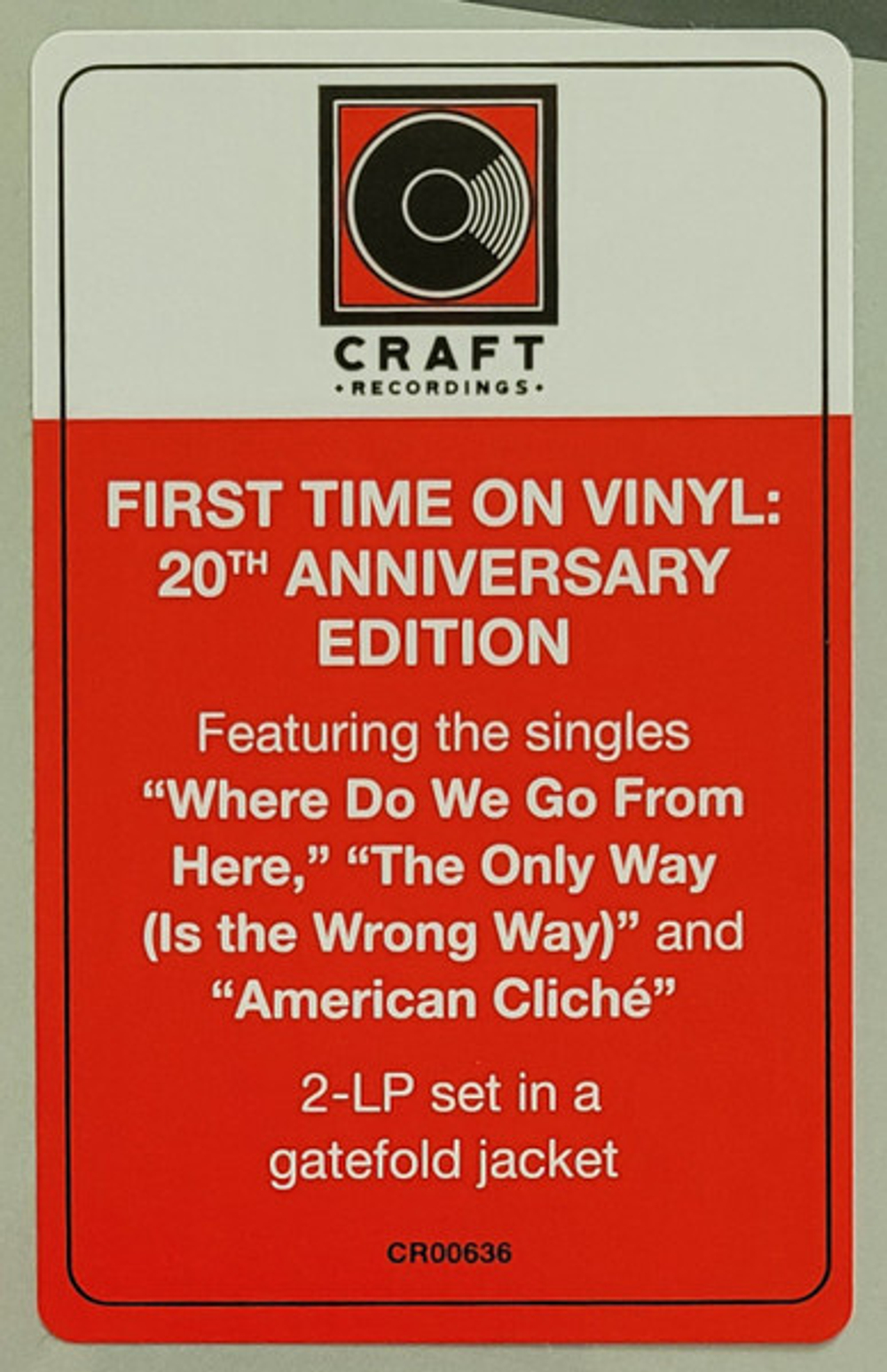 Filter / The Sun Comes Out Tonight (20th Anniversary Edition)(2LP)