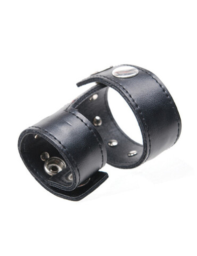 Электропроводящий бондаж на член и мошонку Shock Therapy Cock Cage (Цвет: черный с серебряным)