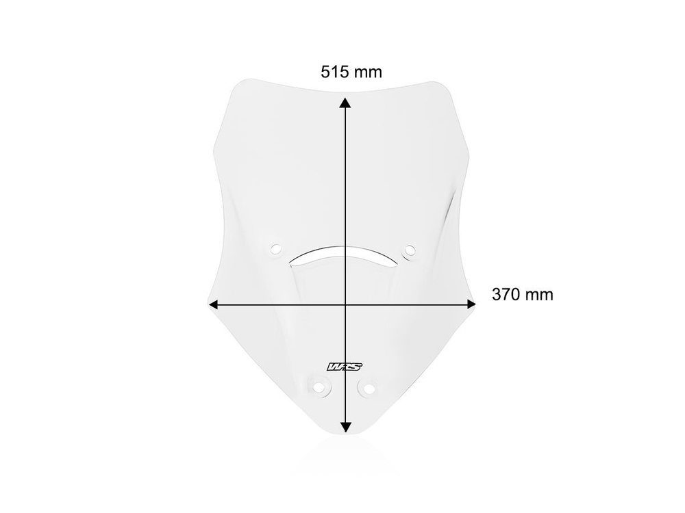 DU036T WRS TOURING CLEAR WINDSCREEN (MTS V2)