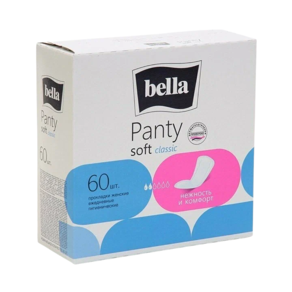 Прокладки ежедневные Bella Panty Soft Classic 60 шт