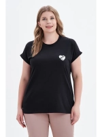 Футболка с сердцем большие размеры