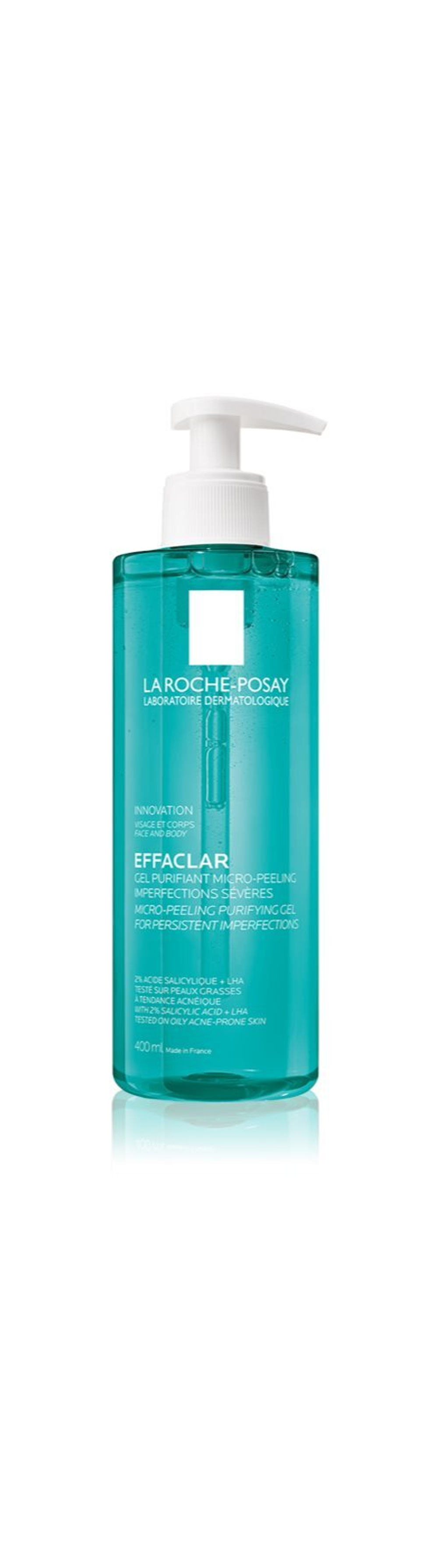 La Roche-Posay Effaclar - очищающий гель-пилинг для жирной и проблемной кожи /   400  ml  / GTIN 3337875708289