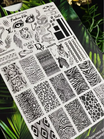 Пластина для стемпинга Enigmanic Stamping Fashion Vibe