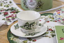 Чайная пара 340мл Carmani Ландыш