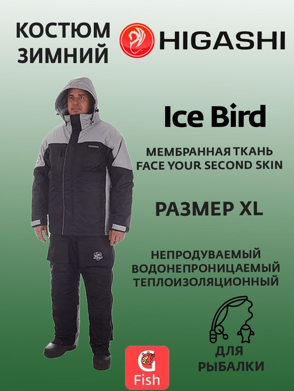 Зимний костюм рыболовный Ice Bird