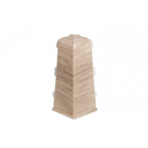 Угол наружный для плинтуса ПВХ Aberhof 70мм, 7012 Дуб Бургос (2 шт)