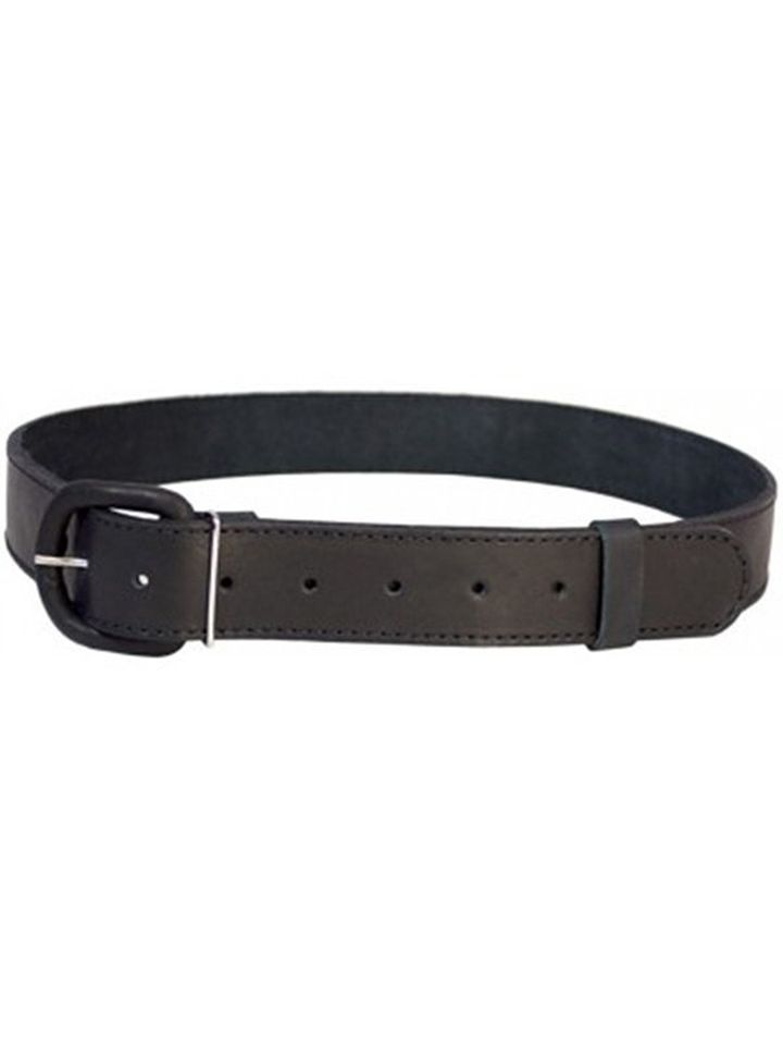 Ремень брючный старшего состава с обтянутой пряжкой (коричневый)