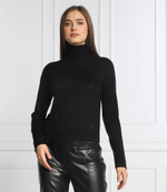 Хлопковый гольф decotto dolcevita Pinko - черный(1G181Z A02M)