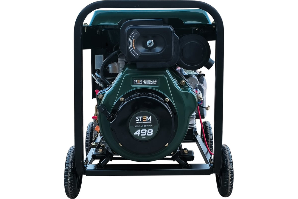 Дизельный генератор STEM Techno s6500de (6,5кв, электростартер, дисплей, подогрев) ГЕН019