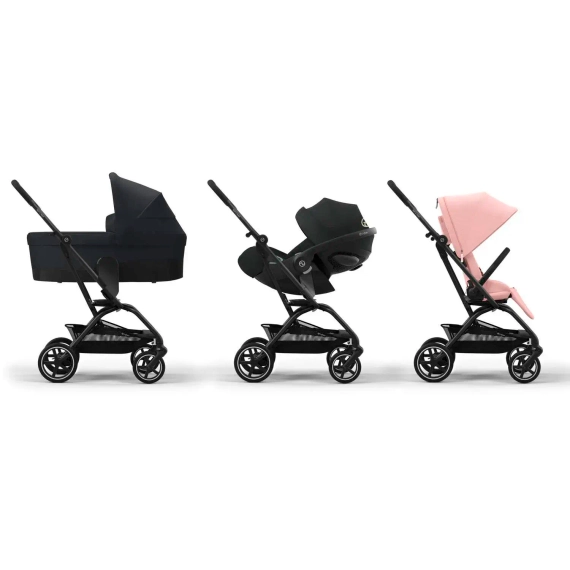 Прогулочная коляска Cybex Eezy S Twist Plus 2 BLK Candy Pink