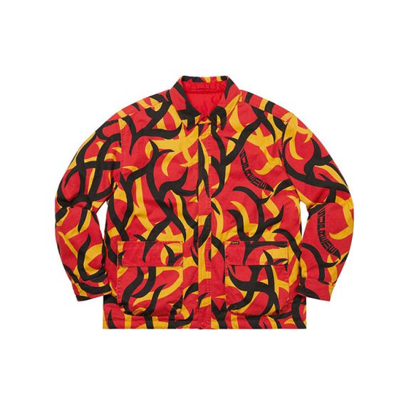 Supreme FW19 Week 8 Reversible Puffy Work Jacket