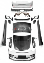 Карбоновый обвес в стиле GT3 RS для PORSCHE 911 CARRERA 991.2 2015–2020