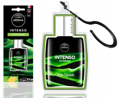 Ароматизатор  воздуха AROMA CAR INTENSO CITRUS SQUASH цитрус сквош (бл. 20 шт.) (арт. 822)